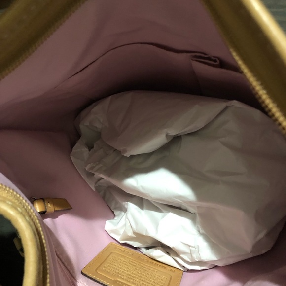 ‼️SALE‼️Camel Color Authentic Coach bag. - Picture 4 of 7